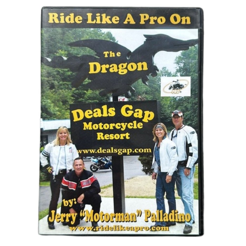 Jerry “Motorman” Palladino Ride Like a Pro on the Dragon in Deal Gap DVD